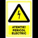 Indicator pentru avertizare atentie pericol electric